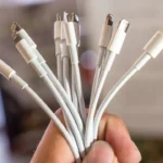 white 8 pin lightning cable